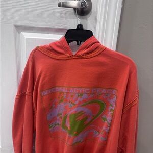 Urban Outfitters Coral Graphic Hoodie